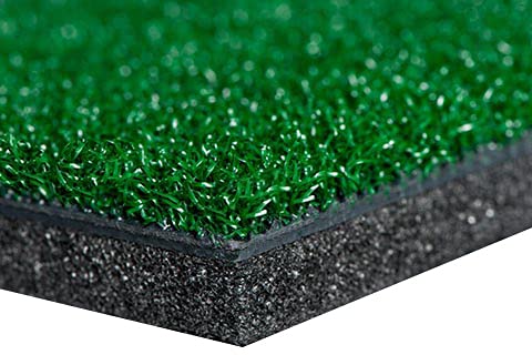 PREMIUM PRO TURF Commercial Pro 5' x 5' Golf Hitting Stance Mat - 5/8" Closed Foam Backing