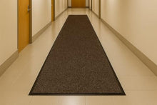 Guardian 94061150 Platinum Series Indoor Wiper Floor Mat, Rubber with Nylon Carpet, 6'x11', Brown