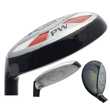 Majek Left Handed Golf Senior Men's All Hybrid Complete Set Black