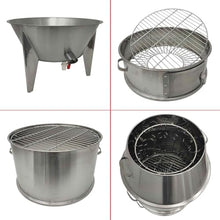 BEILOCKERY Commercial 410 Stainless Steel Charcoal Roast Duck Oven
