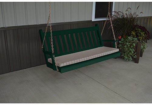 A & L Furniture Co. Yellow Pine 4' Traditional English Swing - Lead TIME to Ship 6 Weeks