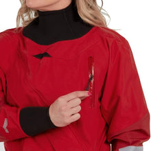 NRS Women's Foray Drysuit Red M