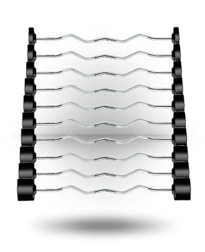 York Barbell Rubber Fixed Pro Curl Barbell Set