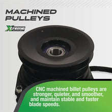 Xtreme Outdoor Power Equipment X0918A PTO Clutch Compatible with/Replacement for John Deere 200, 210, 212, 214 and 216 AM38404, MA-GT-JD3 Double A Belt Width, 1" ID, 5" Pulley Diameter