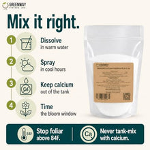 Greenway Biotech, Inc. Monopotassium Phosphate Fertilizer 0-52-34-100% Water Soluble Hydroponics for Root Strength - Increase Yield and Blooming - High Purity Plant Nutrient Formula - 2 X 25 Pounds