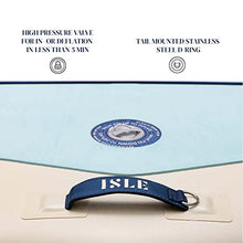 ISLE Surf and SUP Inflatable Hybrid Kayak-Stand Up Paddle Board Bundle Seafoam/Navy