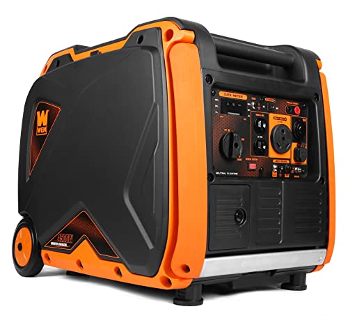 WEN 56450i Super Quiet 4500-Watt RV-Ready Portable Inverter Generator with Fuel Shut-Off