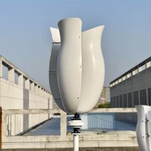 OLONETO 3000W Wind Turbine Generator Kit 12v 24v 48v Tulip Type Wind Generator Free Energy Windmill Vertical Axis Wind Turbine Generator Home Use Three Phase Generator(24V)