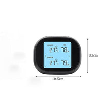 ASWRTYJO ABS Temperature Humidity Meter Digital Electronic Outdoor Home Charging