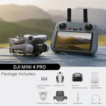 DJI Mini 4 Pro Drone with 128GB Card & DJI RC 2 - 4K HDR Video, Foldable