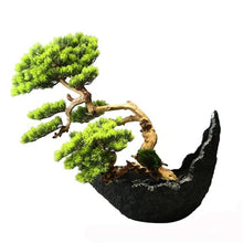 QWERAXZG Home Living Room Simulated Welcoming Pine Ornaments Hotel Club Front Desk handicrafts Entrance