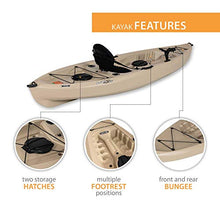 Lifetime Tamarack Sit-On-Top Kayak Tan