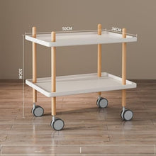 NRFJFOP Moving Sofa Edge Bed Tea Table Small Bedside Contracted Mini Solid Wood A Few Corners