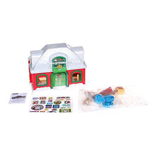 Little People Fisher Price Santa Claus Christmas Cottage Red/Green