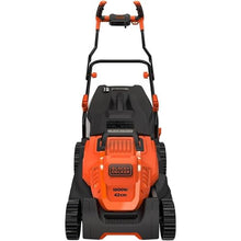 BLACK+DECKER Wired Trimmer - 6 adjustable heights, orange, BEMW481BH-QS