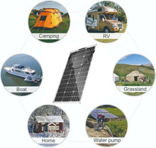 KZZAAO 200W Monocrystalline Silicon Solar Panel