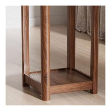 WOAITIANTIAN Vase Stand Indoor Bonsai Table New Chinese Style Wooden Plant Stand Floor Standing Ornamental Shelf(Large)