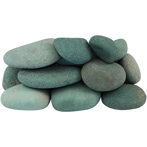Margo Outdoor Living 1-3" Tahiti Green Beach Pebbles (1620 lbs/54-Pack Pallet)