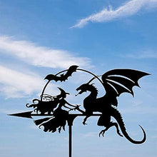 Roofs Weather Vane Dog Weathervane Steel Lawns Gardens Wind Vane Outdoor Backyards Ornament with Coatingtion B-32 35 9cm (32 * 35 * 9cm|b)