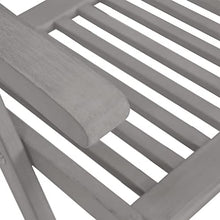 Heofavd 8-Pack Folding Acacia Wood Patio Reclining Chairs w 5-Pos Backrest & Red Cushions 27.6 x 22 x 43.3 in Outdoor Dining Seating for Garden Balcony Deck