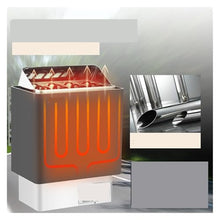 POGHDBXA Sauna Accessories, Sauna Heater, Stove for Room, Small Stainless Steel for Home, Heating Equipment, Dry, Constant Temperature Wall Boiler for, Hotel, SPA(8k)