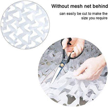 YuTing Camouflage Mesh Hunting Shutters Lightweight Durable White
