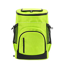 MWUCAIXIA Large Polyester 33l Refrigerator Bag 36 Cans Beer Cooler Backpack Refrigerator Portable Picnic Bag Thermal Food (Color : B) (D)