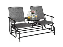 Patio Glider Rocking Chair Bench Loveseat 2 Person Rocker Deck Outdoor Furniture