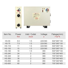 ZQFEE Sauna Heater, 35kw Above Ground Spa Pool Water Heater Pump Heating System 220v 110v Electric Swim Pool Heater