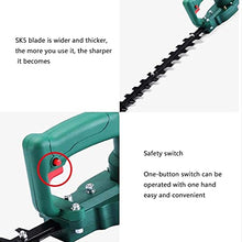Hedge Trimmer, Electric Hedge Cutter,Multi-Purpose Garden Hedge Cutter,for Commercial and Home (Straight)