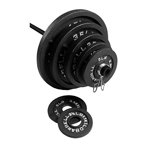 CAP Barbell Olympic Weight Set Charcoal