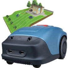 LPLYAA Wireless Robotic Lawn Mower, Fully Automatic Garden Lawn Mower, APP Control with Virtual Boundaries, Path Planning + an-Ti-Theft System, for Lawns/Gardens of 300㎡, 20240709