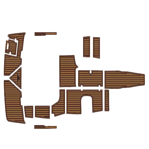 Zomanon Boat EVA Faux Teak Decking Floor for 2015 Regal 1900 ES - Multiple Color Options