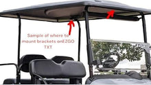 3G Universal 80" Tan Golf Cart Roof Kit for EZGO TXT Golf Carts 1994+