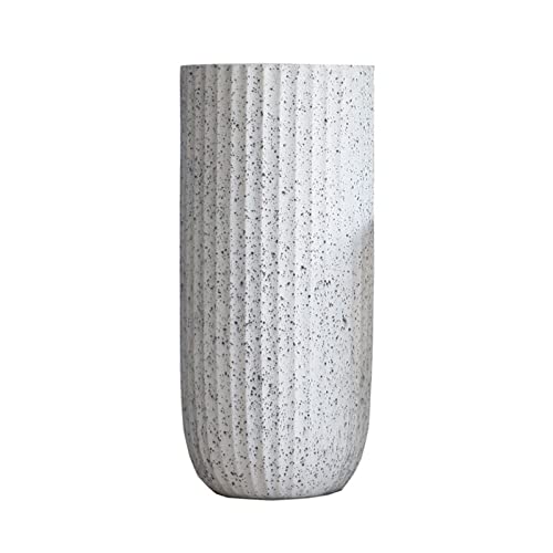 Flower Pot Garden Large Planters Creation Large Plant Pots, Flower Pots Outdoor Indoor, Round Decorative Flower Pots, Large Imitation Stone Decorative Patio Deck House Plants, Succulents, Flowers (Co