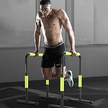 CSDM.AI Portable Dip Station Fitness Parallel Bar Workout Pull Up Dip Stand