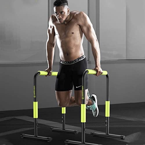 CSDM.AI Portable Dip Station Fitness Parallel Bar Workout Pull Up Dip Stand