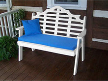 A&L Furniture Company Recycled Plastic 4' Marlboro Garden Bench - Lead TIME to Ship 4 Weeks