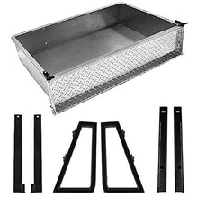 Performance Plus Carts Yamaha Drive2 Golf Cart Aluminum Diamond Plate Cargo Box