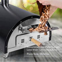 Wood Fired Outdoor Pizza Oven – Portable Hard Wood Pellet Pizza Oven – Ideal for Any Outdoor Kitchen