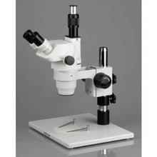 AmScope Professional Trinocular Stereo Zoom Microscope White