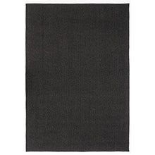 Liora Manne Calais Indoor/Outdoor Area Rug - Durable Power Loomed Casual Texture Solid Charcoal (5' x 7'6")