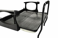 MADJAX Genesis 300 Aluminum Golf Cart Rear Flip Seat Kit for EZGO RXV | Deluxe Cushions Oyster