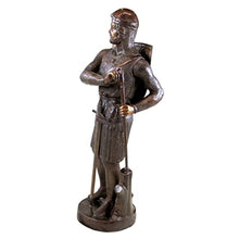 Design Toscano 13th Century Medieval Warrior Soldier Lost Wax Bronze Statue Bronze