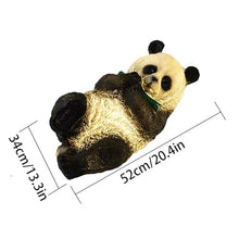 Xinmeiyue Lawn Light,Outdoor Panda Light, Figurine Lights,Landscape Light, Yard Decorations Outdoor Light,Waterproof Garden Animal Light, Courtyard Light, For Birthday Gift, Christmas Holiday(Lying po