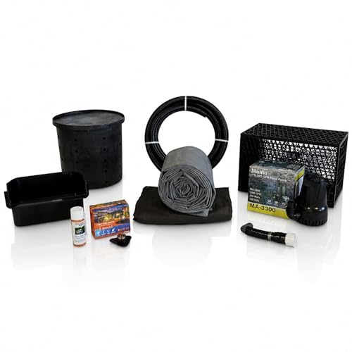 Simply Waterfalls 3200 GPH Kit MatrixBlox 10 x 15 Ft EPDM Liner