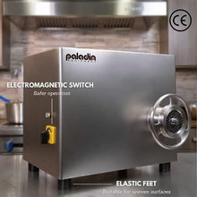 Paladin Equipment 22" Commercial Electric Meat Grinder Silver