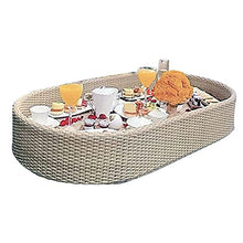 JDXQBLD Floating Tray Luxury Floating Serving Tray Table and Bar Swimming Pool Floats for Adults for Sandbarsand Parties Brunch Food on The Water 39x19.6x7.8 Inche