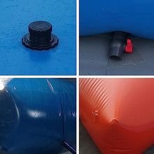 5sssallefaa Collapsible Emergency Water Tank Bladder Portable Storage Container 1.5x1x0.45m One Color