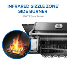 Napoleon Rogue PRO 625 5-Burner Natural Gas Grill with Infrared Side Burner